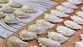 How to make pierogies with potato filling  Delicious homemade pierogies recipe 🥟 [upl. by Maxy]