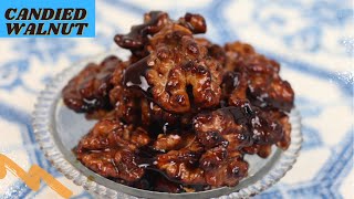 Candied walnut  5 minutes candied walnut  Sugar coated walnut [upl. by Iiette]