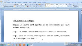 quotPartagequotbac Lettres arguments exemples introduction conclusion [upl. by Patty]