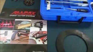 Allpax Gasket Cutter Demonstration [upl. by Eioj]