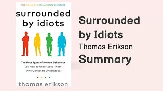 Understand Personality Types for Better Communication  Surrounded by Idiots Book Summary amp Review [upl. by Avon]