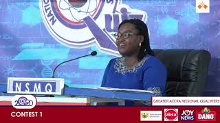 NSMQ 2020 REGIONAL QUALIFIERS GREATER ACCRA REGION DAY 1 [upl. by Netnerb]