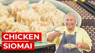 Healthier Chicken Siomai Recipe  SIMPOL  CHEF TATUNG [upl. by Acireit425]