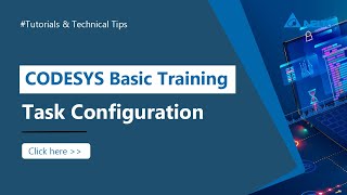 CODESYS  Task Configuration [upl. by Aiset]