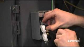 How to install a Leviton CR20 Receptacle [upl. by Drofhsa]