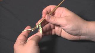 How to Crochet Foundation Double Crochet FDC Right Handed [upl. by Carli]