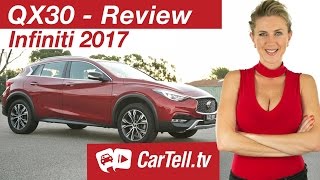 2017 Infiniti QX30 Review  CarTelltv [upl. by Ingra]