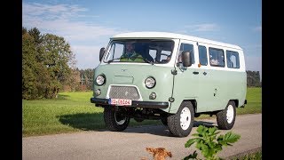 UAZ Buchanka Teil 2 das Jubiläumsmodell 2019 Testbericht von MADE in RUSSIAde [upl. by Buchheim]