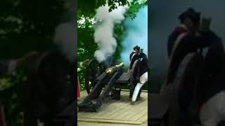 Firing a Revolutionary War Cannon [upl. by Eanil]