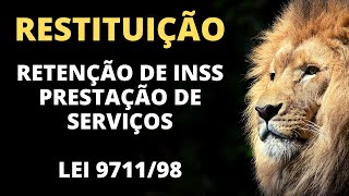 COMO SOLICITAR A RESTITUIÇÃO DE INSS LEI 971198 [upl. by Mortensen]