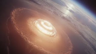 Chicxulub Impact Event in real time [upl. by Dinse560]