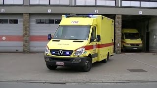 Londerzeel Brandweer met ambulance in spoed [upl. by Oicram]