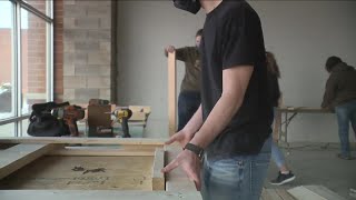 Orrville students launch program to make beds for children who dont have one [upl. by Nimrak743]