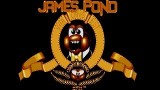 James Pond Underwater Agent  Atari ST Gameplay of level 1 2 and 4 1990 [upl. by Ardnazil]