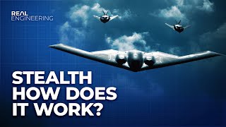 Stealth  How Does it Work Northrop B2 Spirit [upl. by Cinimod]