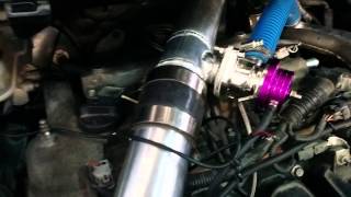 Toyota Vitz RS turbo conversion 1st startup [upl. by Regina]