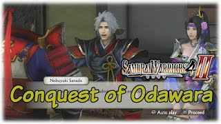 Samurai Warriors 4II Trials of Trust Conquest of Odawara [upl. by Arri514]