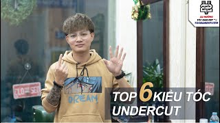 TOP 6 Kiểu tóc UNDERCUT nam đẹp năm 2021  GIÚP ANH EM BUNG LỤA TẾT NÀY [upl. by Dagney]