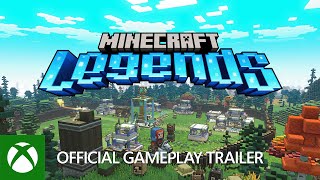 Minecraft Legends Official Gameplay Trailer [upl. by Hollingsworth]