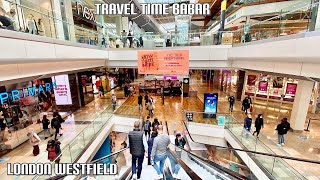 London Walk  Westfield Shopping  Centre London England [upl. by Ardnuat]