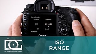 Canon 5D Mark IV ISO Range  Settings  Video Tutorial [upl. by Aimat]