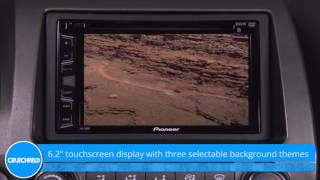 Pioneer AVH280BT Display and Controls Demo  Crutchfield Video [upl. by Britteny]