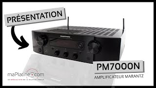 Présentation de l’amplificateur Marantz PM7000N [upl. by Orapma614]