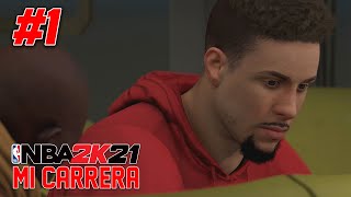 COMIENZA NUESTRA HISTORIA  NBA 2K21 Mi Carrera 1 [upl. by Attalanta550]