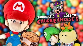 Baby Mario Goes To Chuck E Cheese [upl. by Gault]