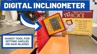 Perfect Miters Using a Digital Inclinometer aka Angle Gauge Digital Level  Woodworking Tip [upl. by Noicnecsa964]