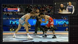 David Taylor Breaks Down His Epic Win Over Olympic Champion Hassan Yazdani [upl. by Kcireddor302]