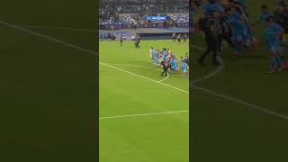 NapoliMonza 20 gli azzurri sotto la Curva A [upl. by Leizahaj]