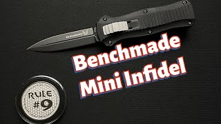 Benchmade Mini Infidel Knife Review [upl. by Resiak339]