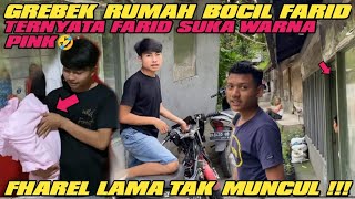 Grebek Rumah Bocil Farid  Fharel Ngakak Lihat Kasur Farid Warna Pink🤣 [upl. by Repip]