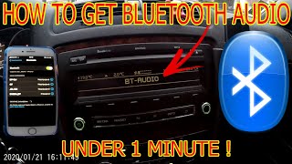 Radio SWING  How to get Bluetooth Audio Škoda Octavia mk2 [upl. by Akienom]