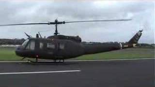 Huey Helicopter taking off at the Ulster Airshow 2007 [upl. by Annodahs655]