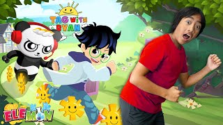 TAG WITH RYAN UPDATE Ryan and Daddy Play as New Elemon Characters 🎉 [upl. by Rocca]