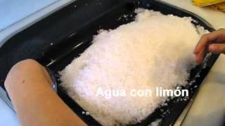 Lubina a la Sal  Video Recetas de cocina  video edicion Alicante [upl. by Nolad]