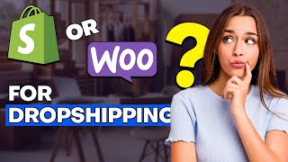 Shopify vs WooCommerce 2024  DROPSHIPPING COMPARISON [upl. by Ellora103]