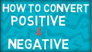 How to convert a Positive to Negative Sentence  Transformation  Rules  Examples  Exercise [upl. by Nimaj]