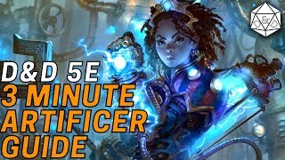 3 minute Guide to Artificer  DampD 5e [upl. by Leanna533]