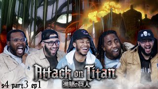 Attack on Titan Finale Season Part 3 Episode 1 Reaction [upl. by Onaicnop376]