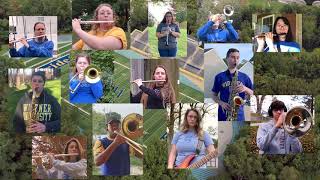 Widener Marching Band Performs Hybrid Rendition of Alma Mater [upl. by Akemej]