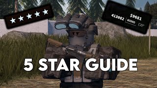 Blackhawk Rescue Mission 5 Guide to 5 Stars Roblox [upl. by Shutz]