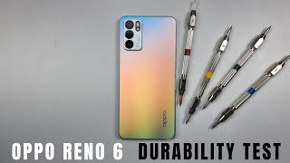 OPPO Reno 6 Durability Test  Most Impressive Build Quality in 2021   English Subtitle [upl. by Elboa]