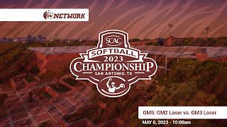 230506 NCAA Softball  SCAC Championship Game Five [upl. by Bushweller]