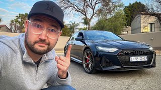 2024 Audi RS6 Avant  First impressions of the V8 SuperWagon [upl. by Alleiram]