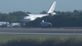 X37B OTV4 landing closeup [upl. by Sly]