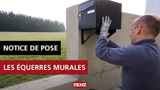 Notice de pose  les équerres murales [upl. by Egres]