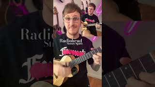 Radiohead  Street Spirit tenor and baritone ukulele duet [upl. by Oiziruam]